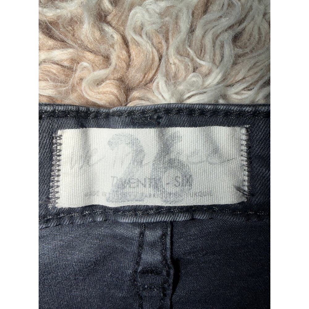 We are free women’s button zipper distressed skinny jeans - Picture 10 of 16